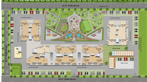 Layout Plan the-medallion-nova Layout Plan