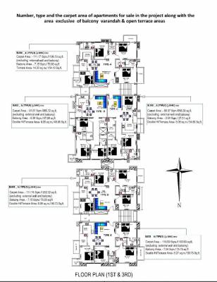 Block A Cluster Plan For 1st And 3rd Floor serene Block A Cluster Plan For 1st And 3rd Floor