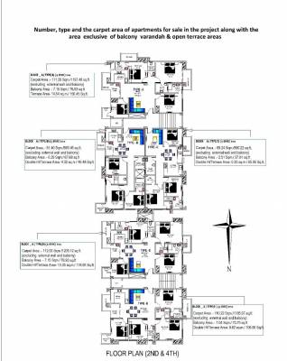 Block A Cluster Plan For 2nd And 4th Floor serene Block A Cluster Plan For 2nd And 4th Floor