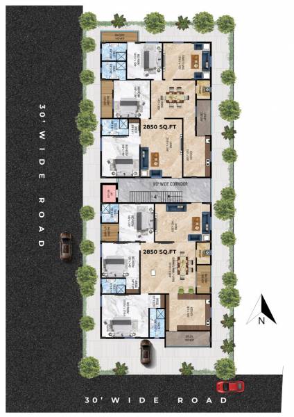  sadhana-serene Sadhana Serene Cluster Plan
