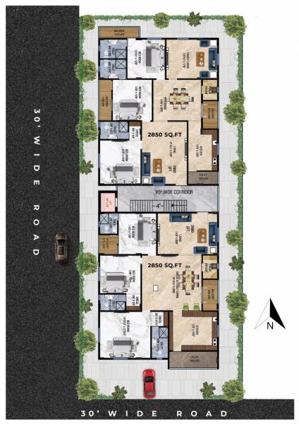  sadhana-serene Sadhana Serene Cluster Plan