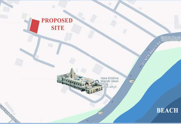  sadhana serene Location Plan