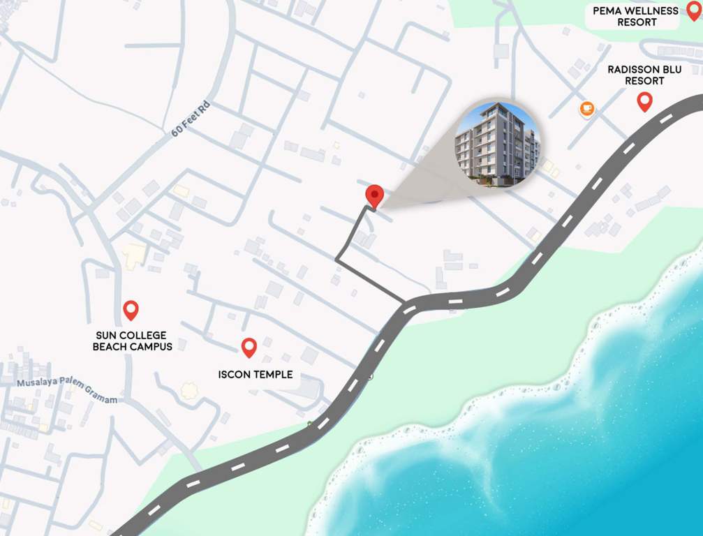  blue horizon Location Plan