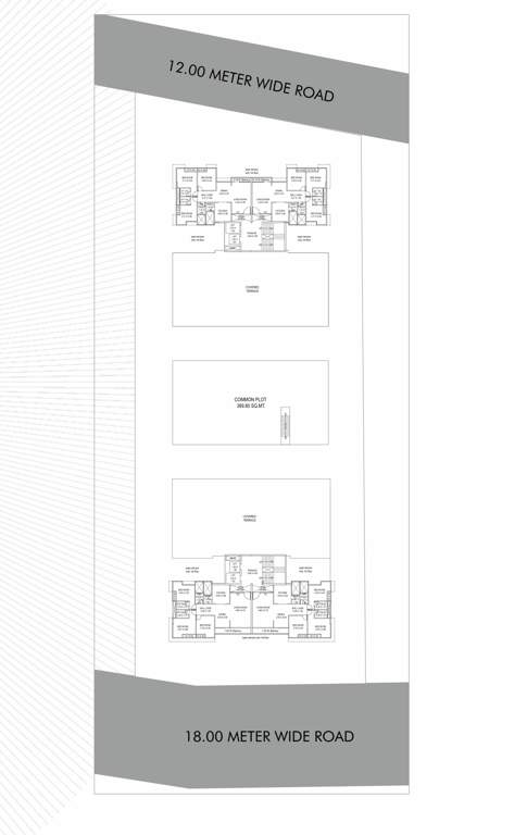  sparsh Block A Cluster Plan for 1st Floor