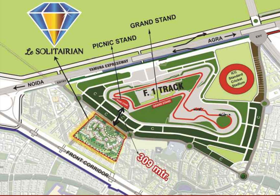  solitairian city soli phase 2 Location Plan