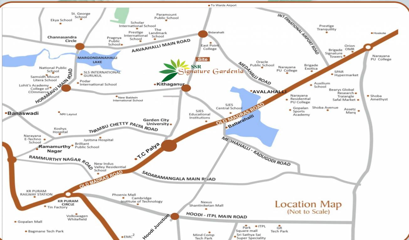  signature gardenia Location Plan
