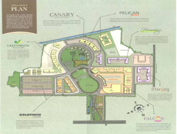  gardenia-residency-phase-1 Layout Plan