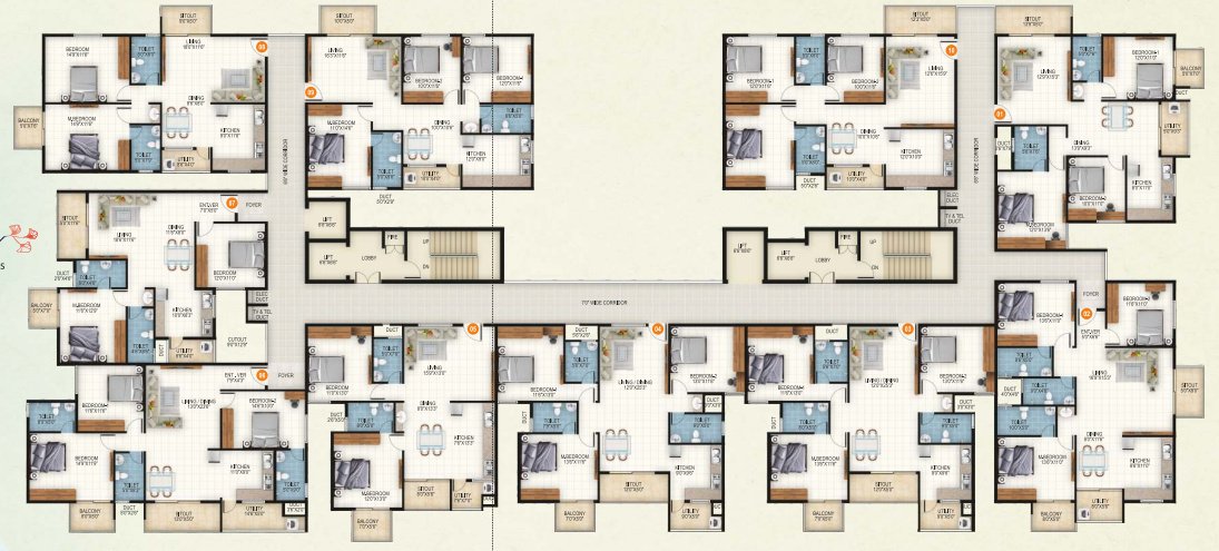  1 celeste Layout Plan