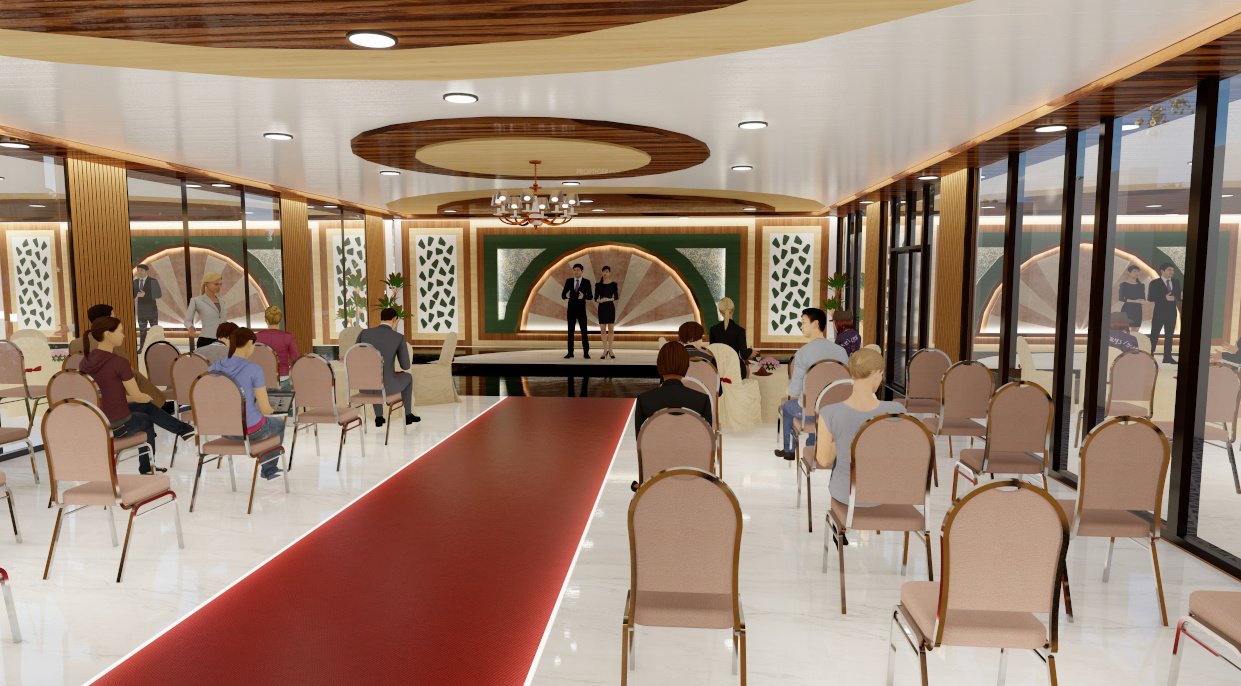  1 celeste Party Hall