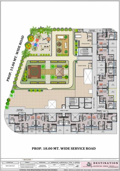  skyline Skyline Cluster Plan for 3rd Floor