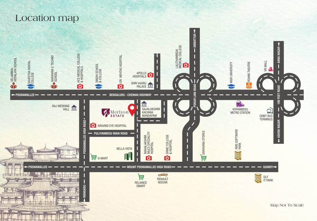  rld merlion estate Location Plan