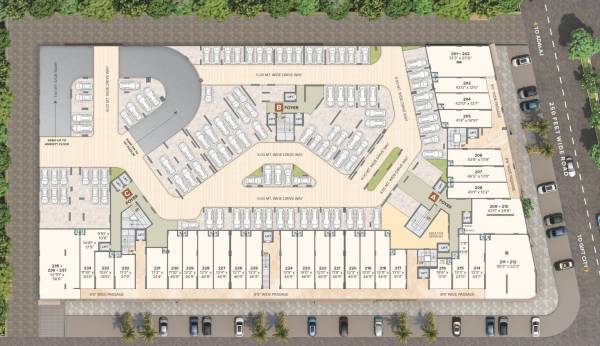 krish-skylar Block A To Block C Cluster Plan