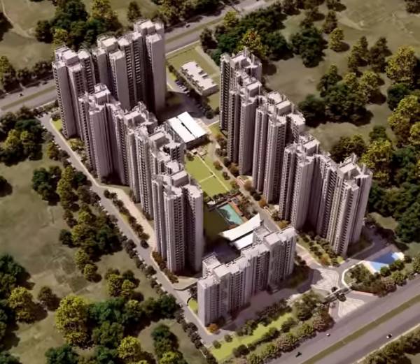  sushant-serene-residency-tower-8b-and-tower-12e Elevation