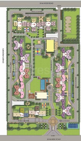  sushant-serene-residency-tower-8b-and-tower-12e Master Plan