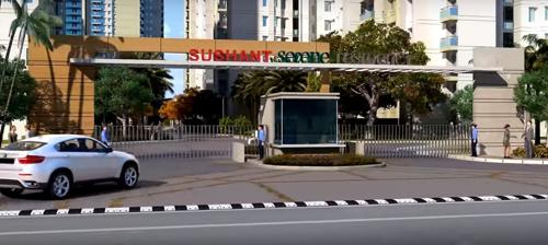  sushant-serene-residency-tower-8b-and-tower-12e Entrance Gate Security Cabin