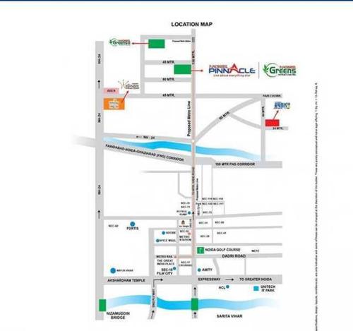 Location Plan pinnacle-phase-1-tower-f2-&-f3-pa Location Plan