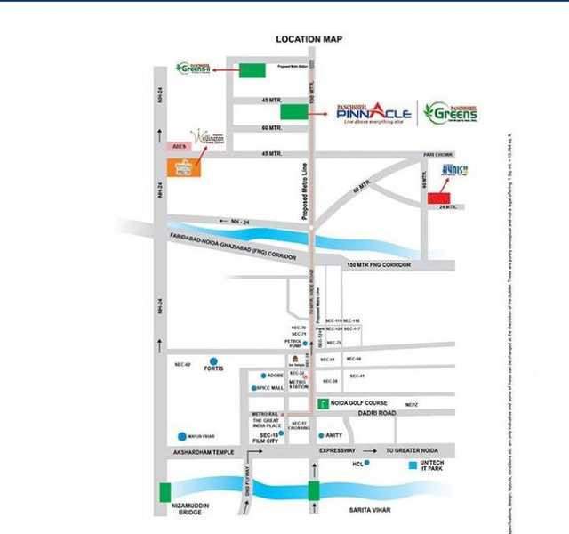 pinnacle phase 1 tower f2 & f3 pa Location Plan