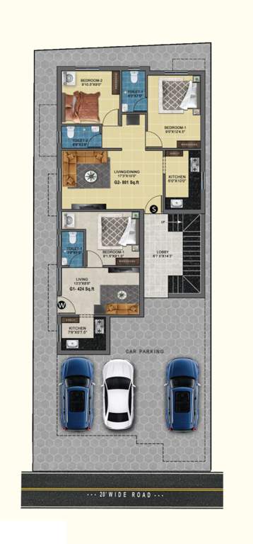  trinity Trinity Cluster Plan For Ground Floor