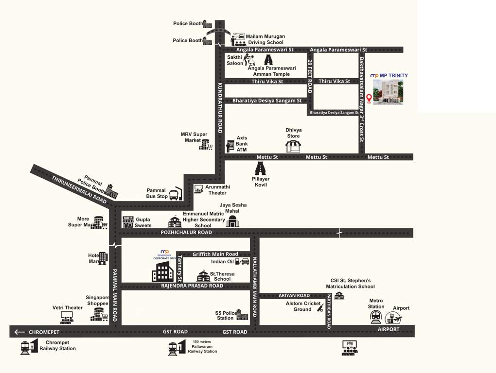  trinity Location Plan