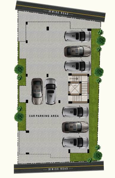  klas MP Klas Cluster Plan For Ground Floor