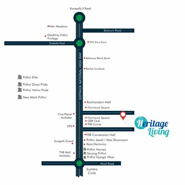  heritage-living Location Plan