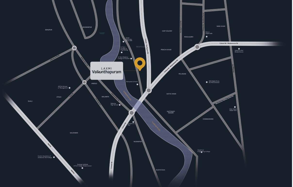  vaikunthapuram Location Plan