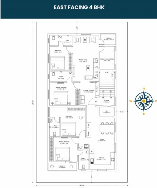  inspire-101 Inspire 101 Tower A Cluster Plan