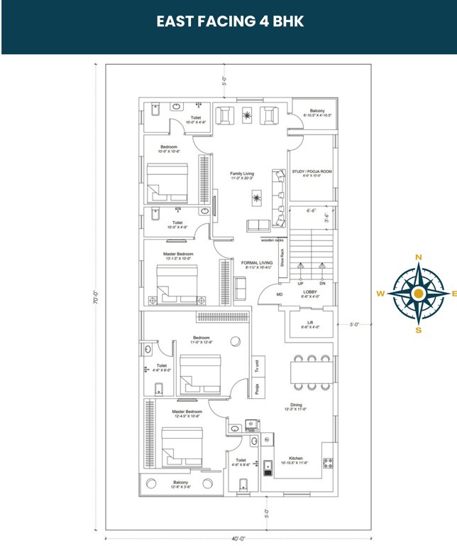  inspire 101 Inspire 101 Tower A Cluster Plan