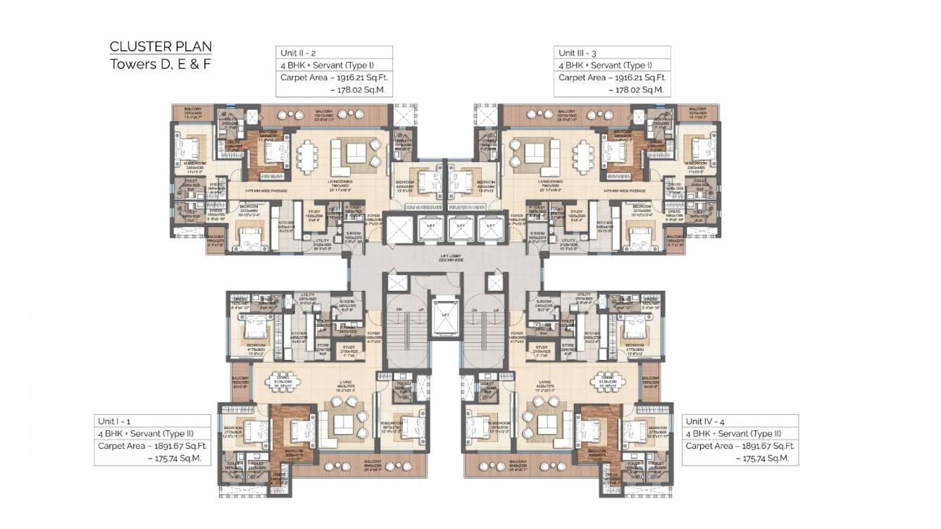  valencia towers phase 2 Tower D Cluster Plan
