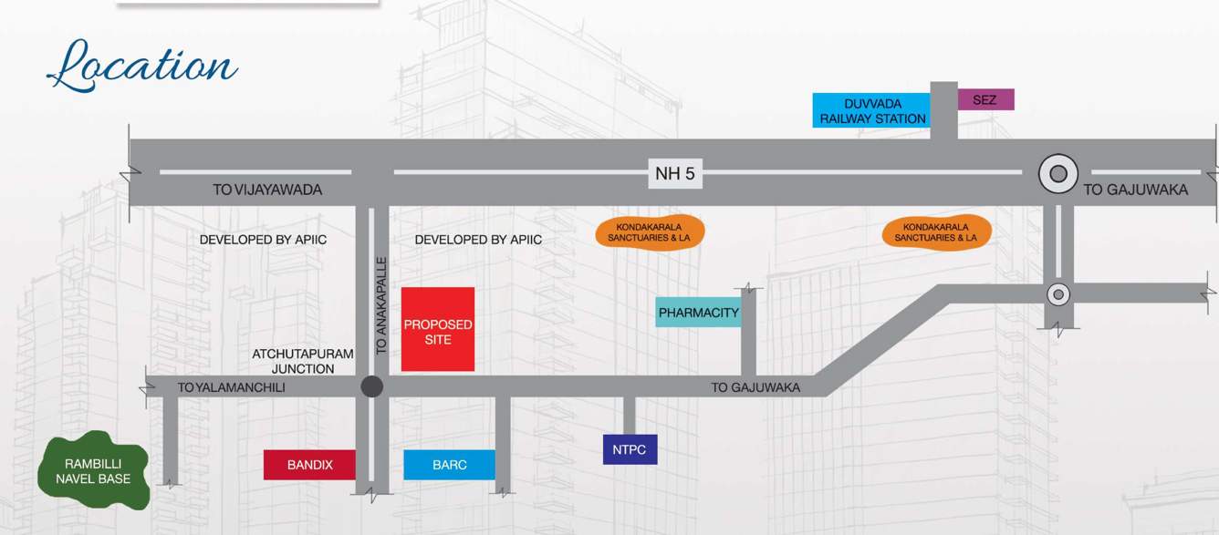  sridevi gardens phase ii Location Plan