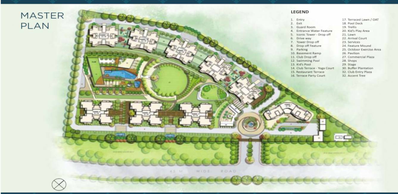  hilston by urbtech tower g Master Plan