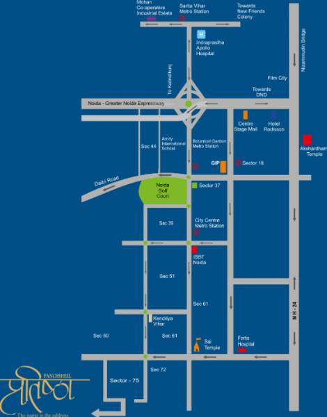  pratistha-phase-3 Location Plan