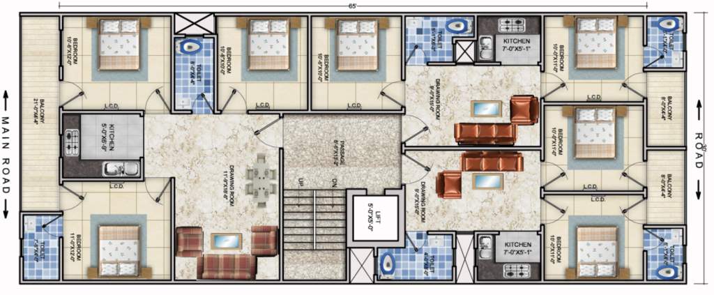  casa view apartment Casa View Apartment Tower A Cluster Plan