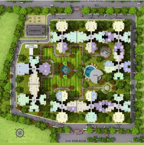 Master Plan antriksh-golf-links-phase-1 Master Plan