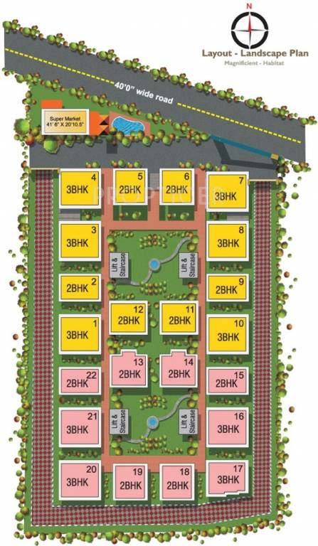 Sai Raghavendra Magnificent Habitat Layout Plan