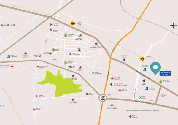  morya-phase-1 Location Plan