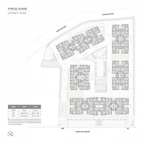 layoutPlan of Sun Urban Park