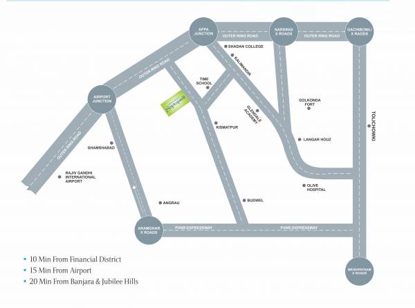  gruhashilpis-phase-2 Location Plan