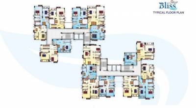 bliss Tower 1 Cluster Plan