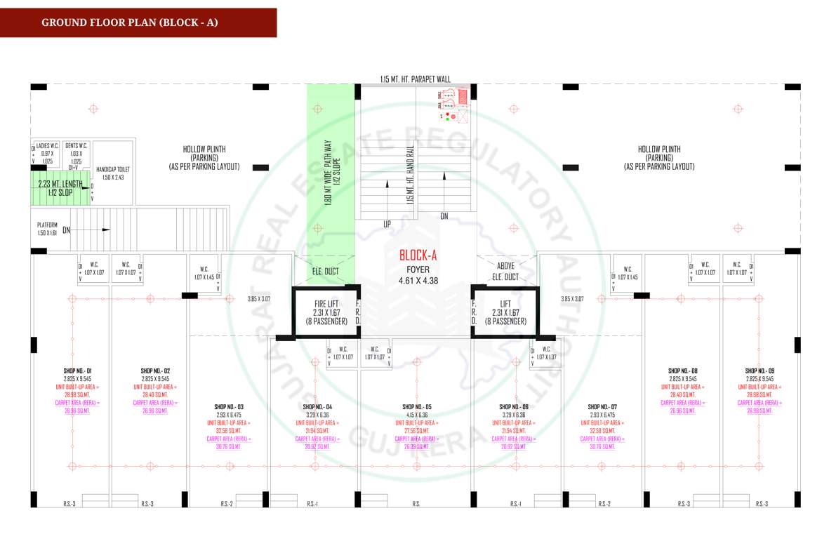  parivar Tower A Cluster Plan