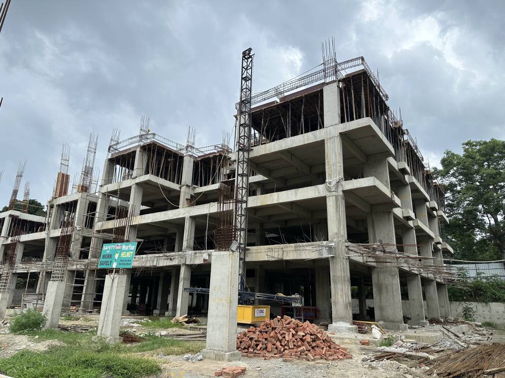  nilansh celeste Tower A Construction Status Aug 25
