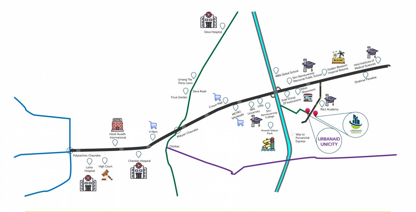  unicity Location Plan