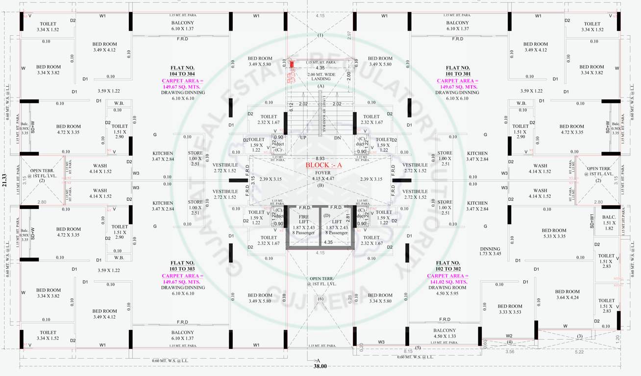  everest impressa Tower A Cluster Plan
