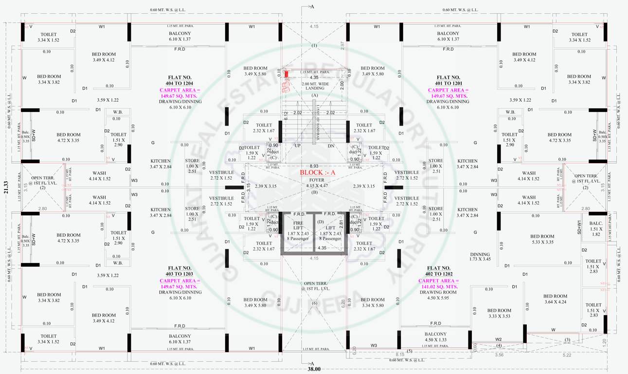  everest impressa Tower A Cluster Plan