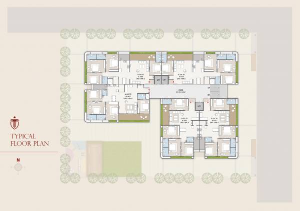 the-rhythm-palace Tower A Cluster Plan