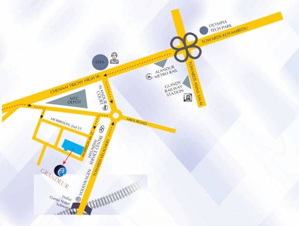  grandeur-phase-3 Location Plan