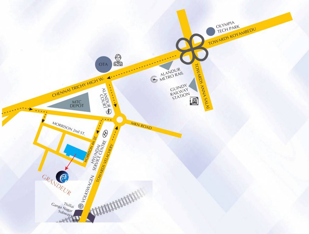  grandeur phase 3 Location Plan