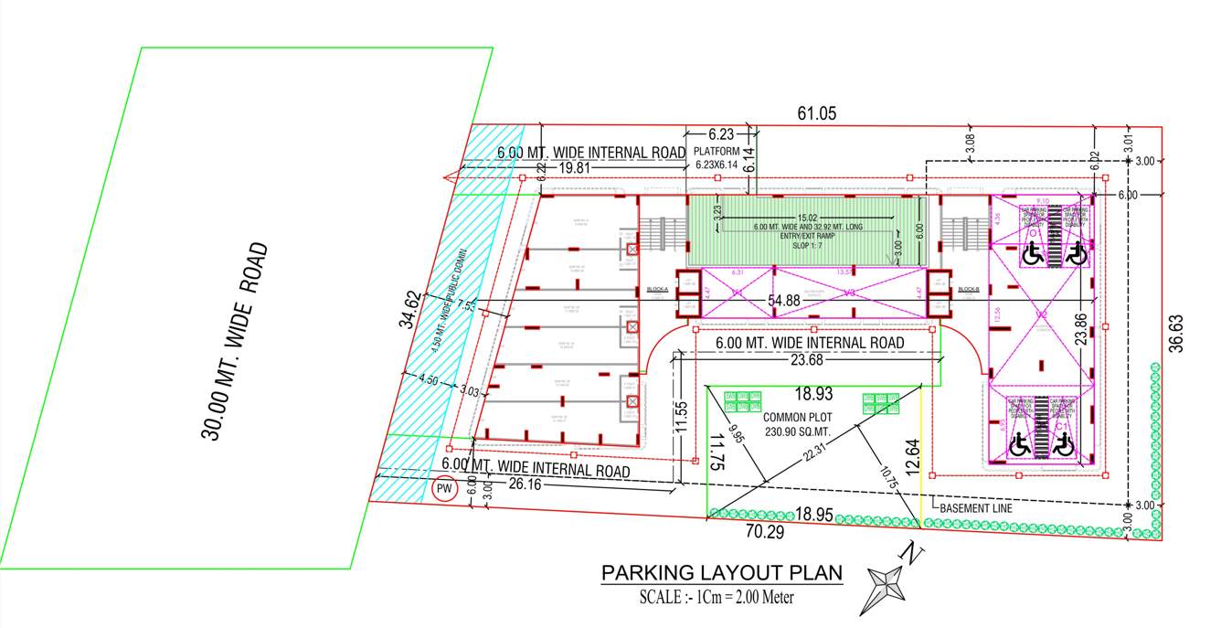 sahjanand shreehari Layout Plan