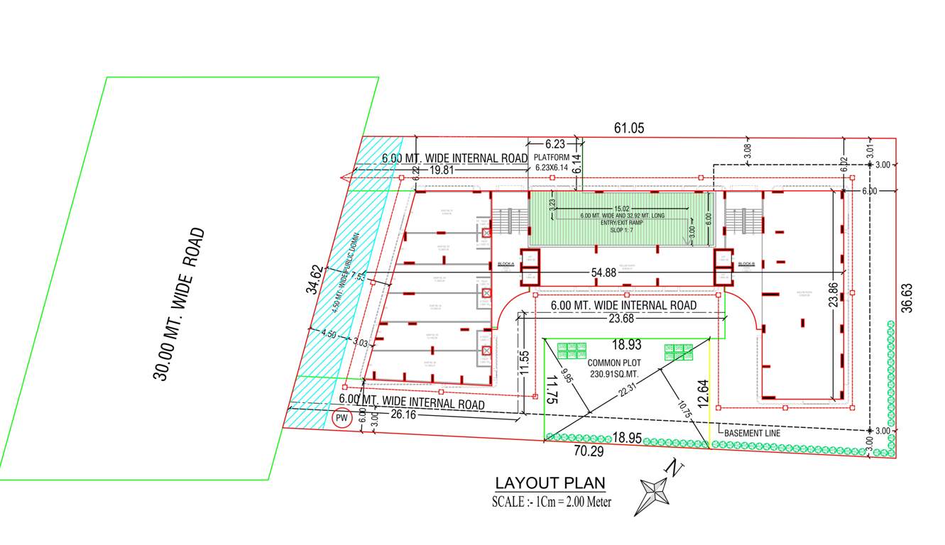 sahjanand shreehari Layout Plan