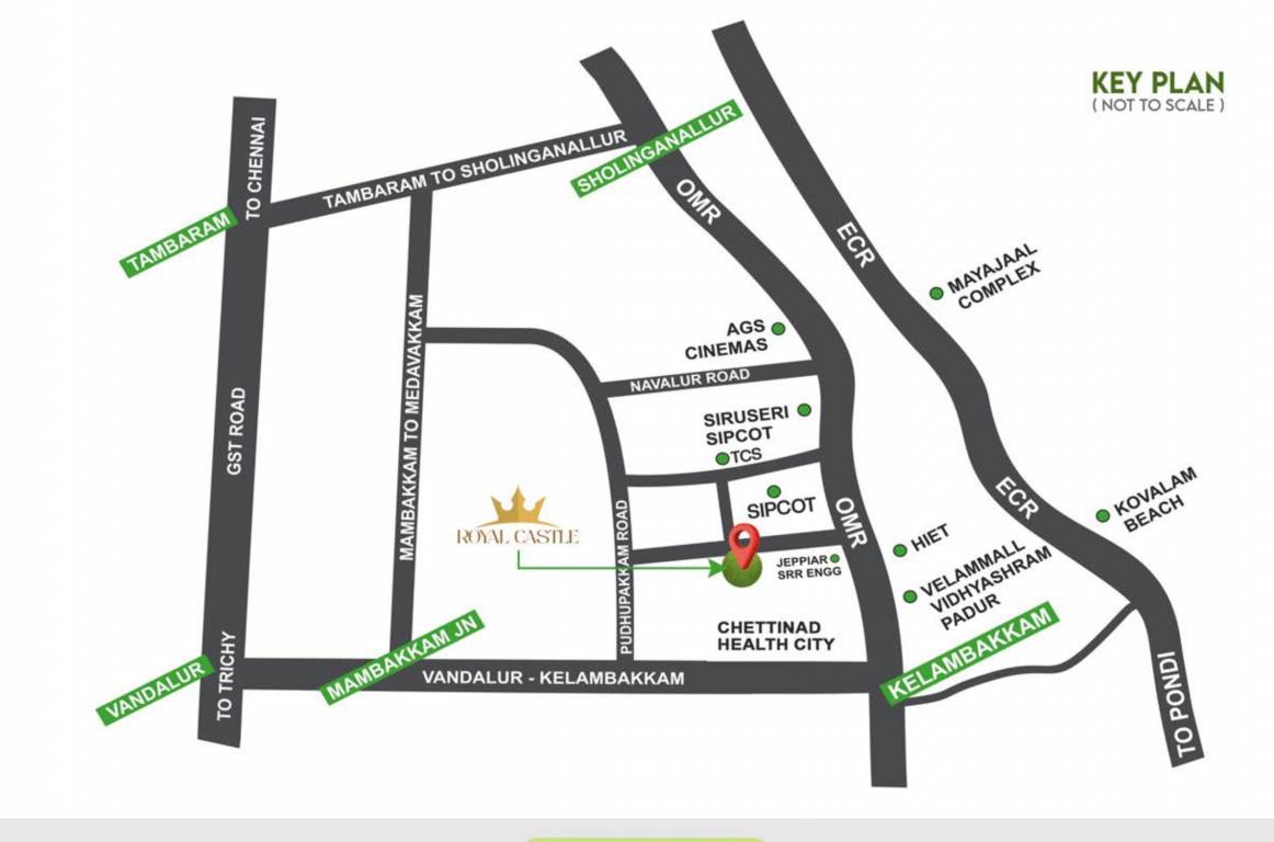  royal castle Location Plan